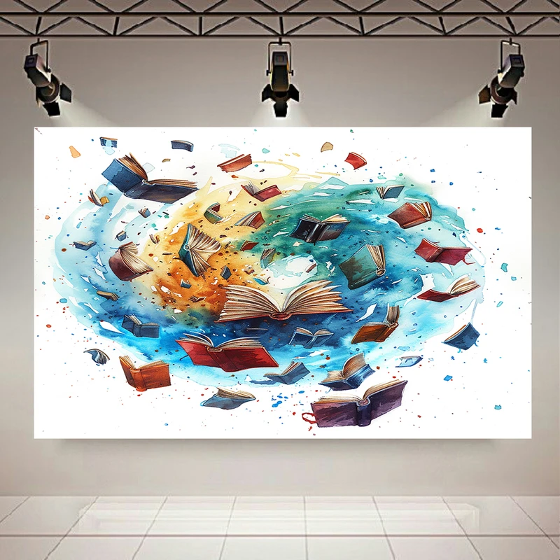 تابلو بوم طرح کتاب مدل چرخه دانش کد AR304976