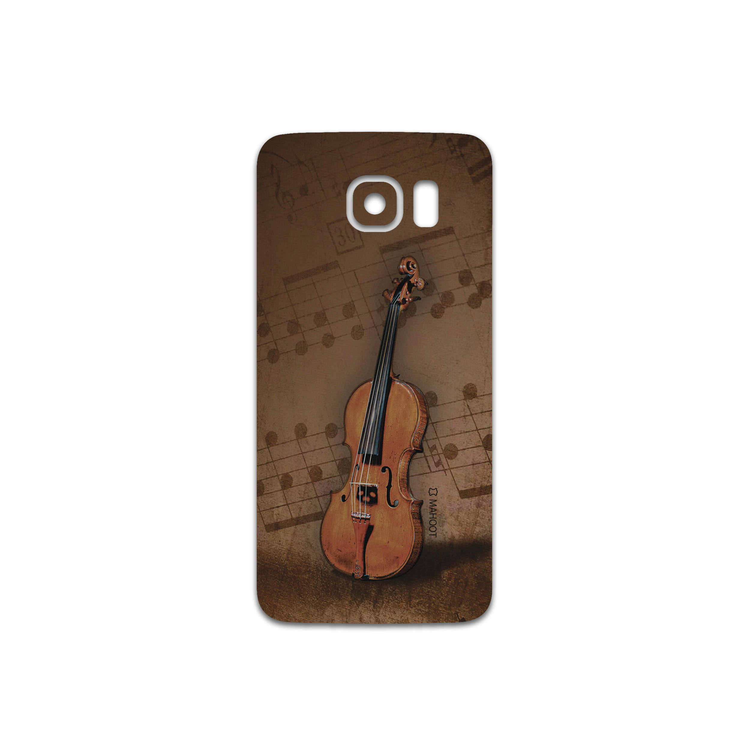 برچسب پوششی ماهوت مدل Violin-Instrument مناسب برای گوشی موبایل سامسونگ Galaxy S6