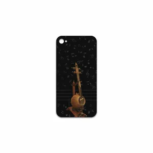 MAHOOT Persian Fiddle Instrument Cover Sticker for Apple iPhone 4s