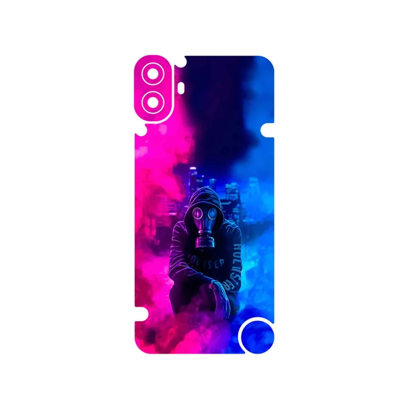 برچسب پوششی ماهوت مدل Smoke Rainbow Digital Art 2 مناسب برای گوشی موبایل ناتینگ CMF Phone 1