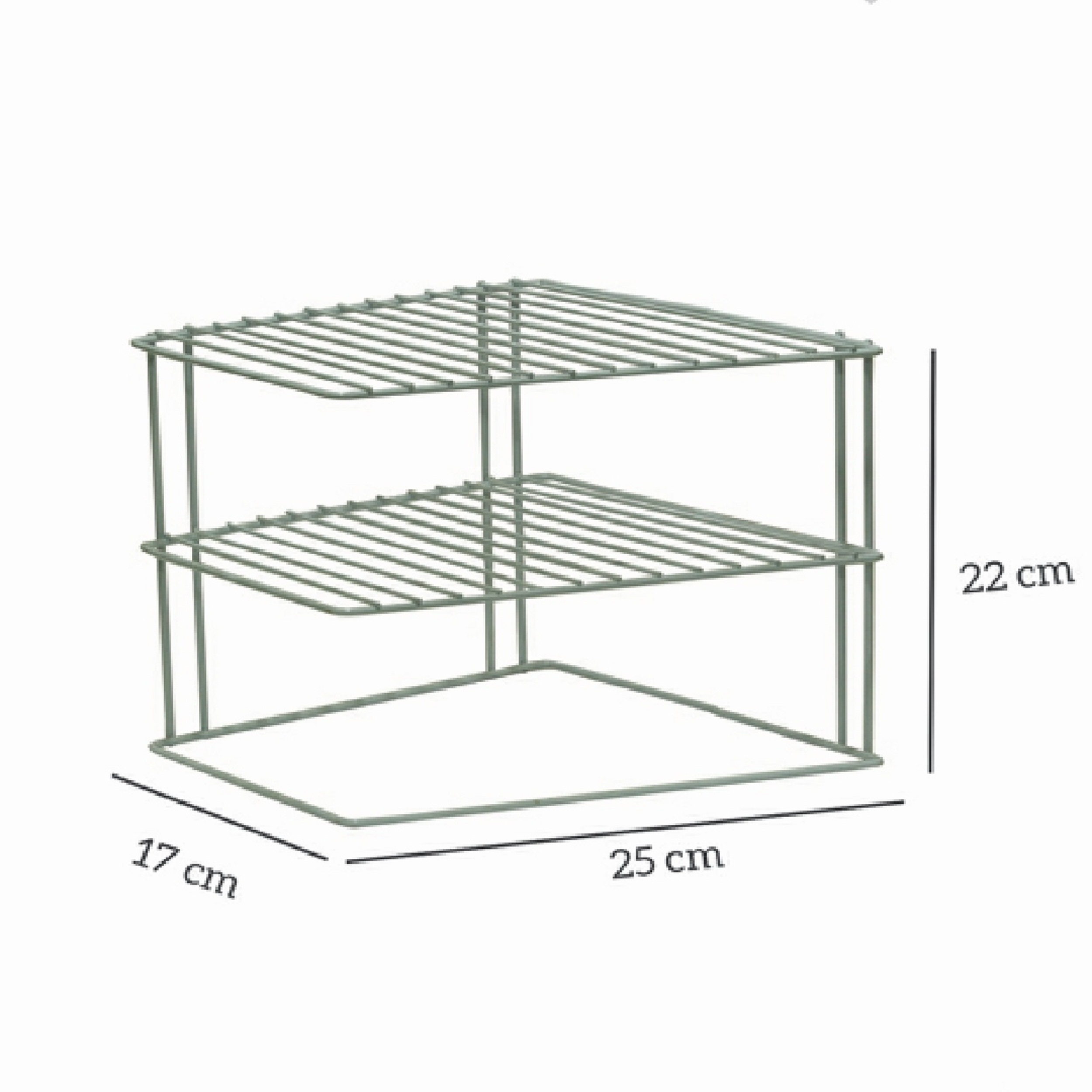 نظم دهنده گوشه کابینت مدل دوطبقه کد 146