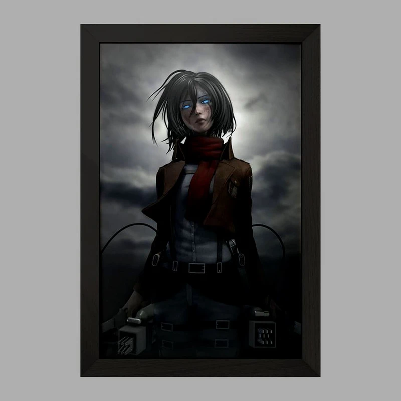 تابلو خندالو مدل میکاسا آکرمن انیمه اتک آن تایتان Attack on Titan  کد 10996
