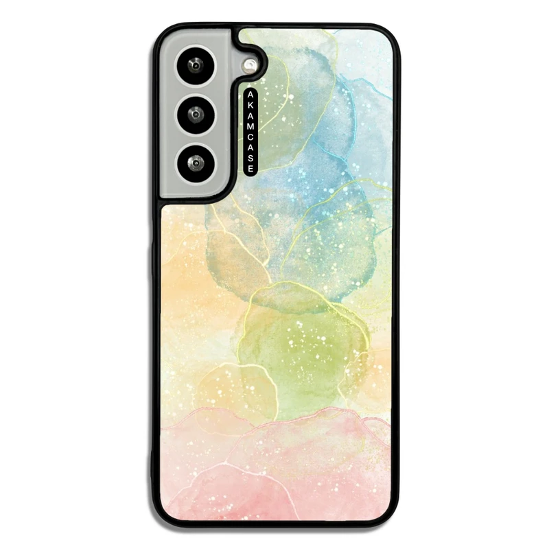کاور آکام مدل AMC-WSGS22-WATER COLOR-18 مناسب برای گوشی موبایل سامسونگ Galaxy S22 