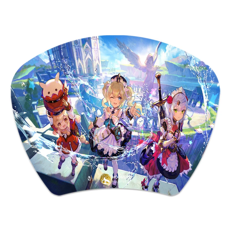 ماوس پد هومرو مدل MC1097 طرح بازی گنشین ایمپکت