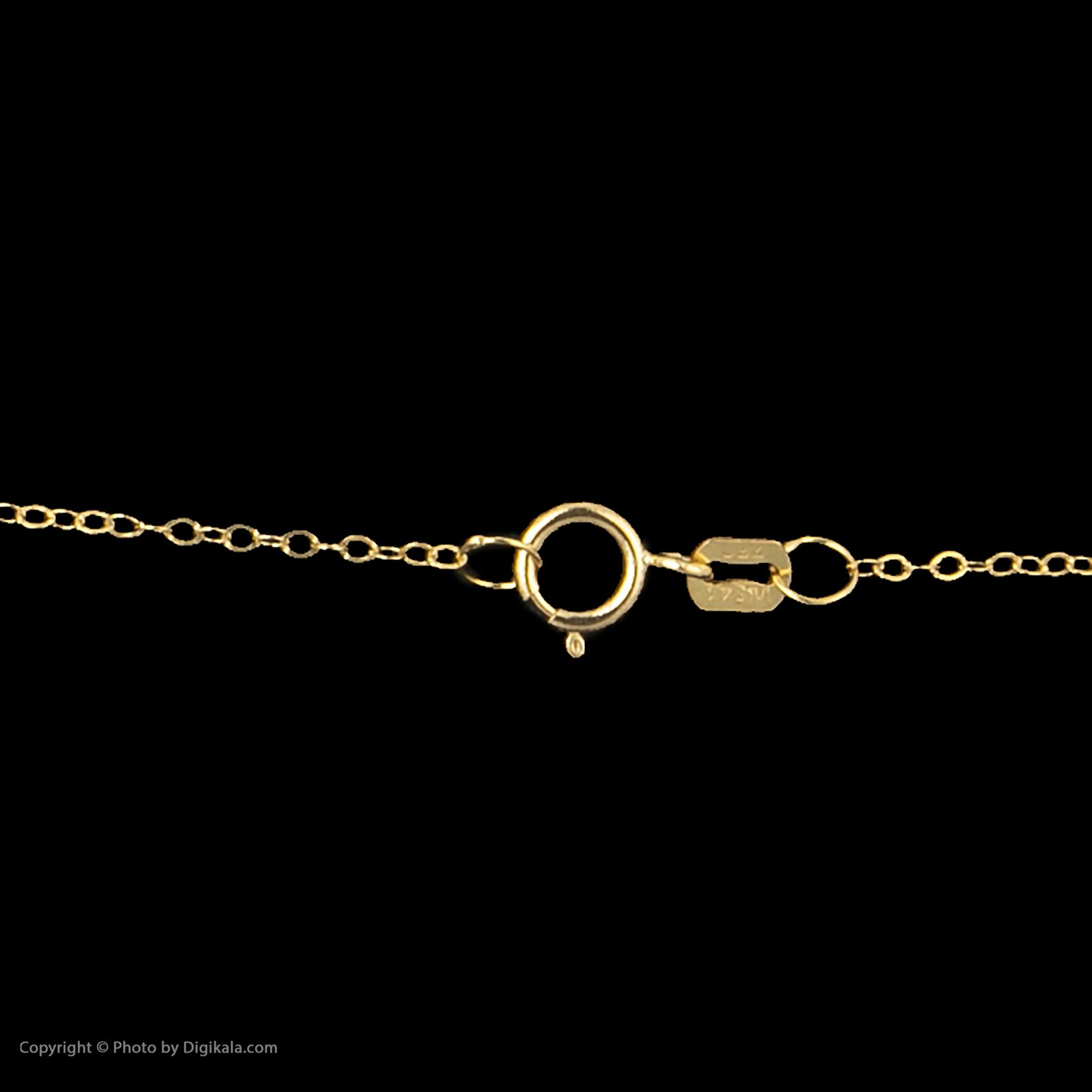 گردنبند طلا 18 عیار زنانه مایا ماهک مدل MM1188 طرح کارتیه آبشاری -  - 4