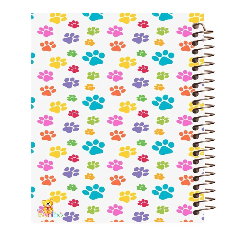 دفتر نقاشی 50 برگ بانیبو مدل  ردپا کد 1082