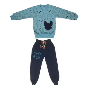 ست سویشرت و شلوار پسرانه مدل موش