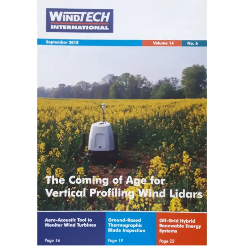 مجله ويندتك اينترنشنال سپتامبر 2018