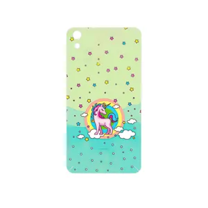 MAHOOT Rainbow unicorn adventure Cover Sticker for HTC One E9s