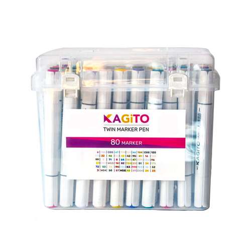 ماژیک راندو کاگیتو مدل TMP بسته 80 عددی