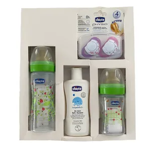 پک هدیه شیشه شیر چیکو مدل First Gift بسته 5 عددی