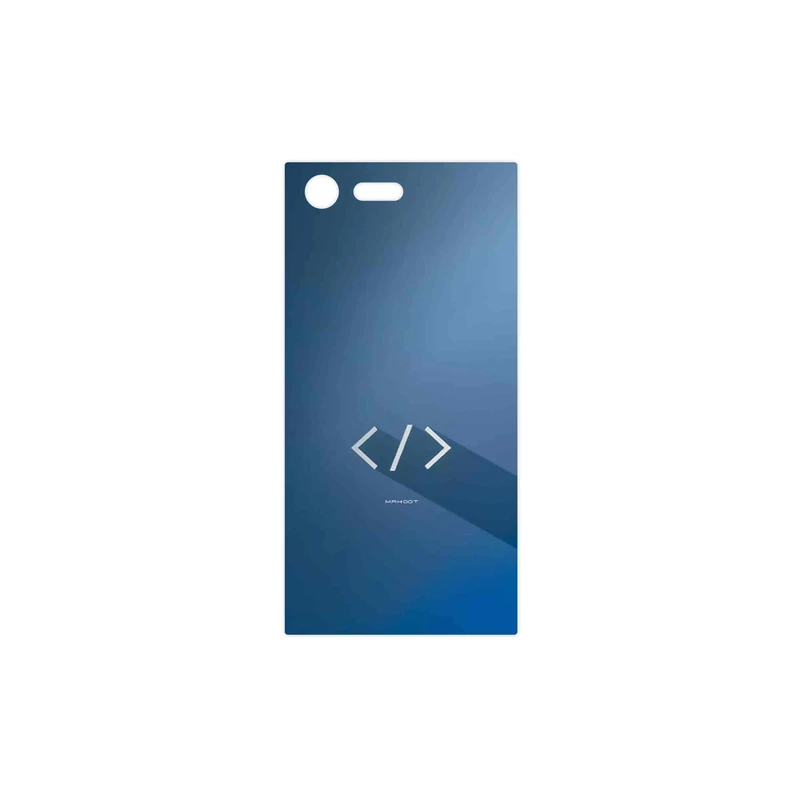برچسب پوششی ماهوت مدل Minimal Coding icon مناسب برای گوشی موبایل سونی Xperia X Compact
