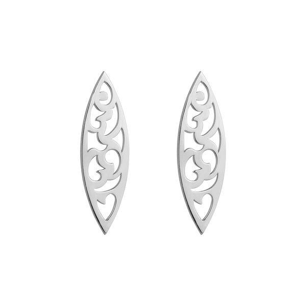 گوشواره نقره زنانه مدل نقش کد ESi-1198