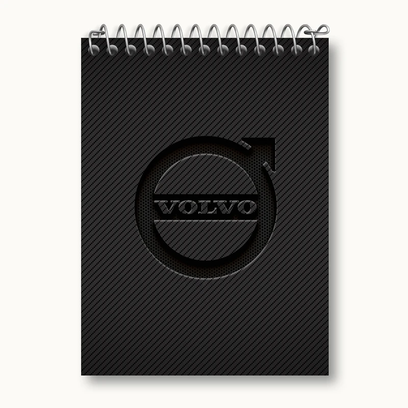 دفتر یادداشت 50 برگ خندالو مدل ولوو volvo کد 23657