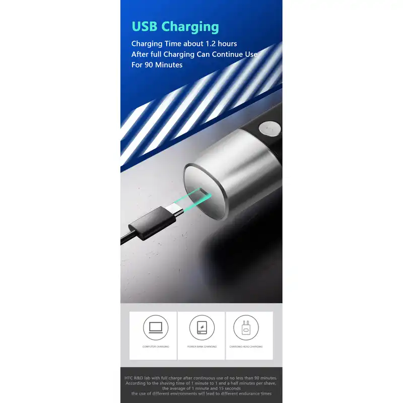 ماشین اصلاح موی بدن و صورت اچ تی سی  مدل GT-699