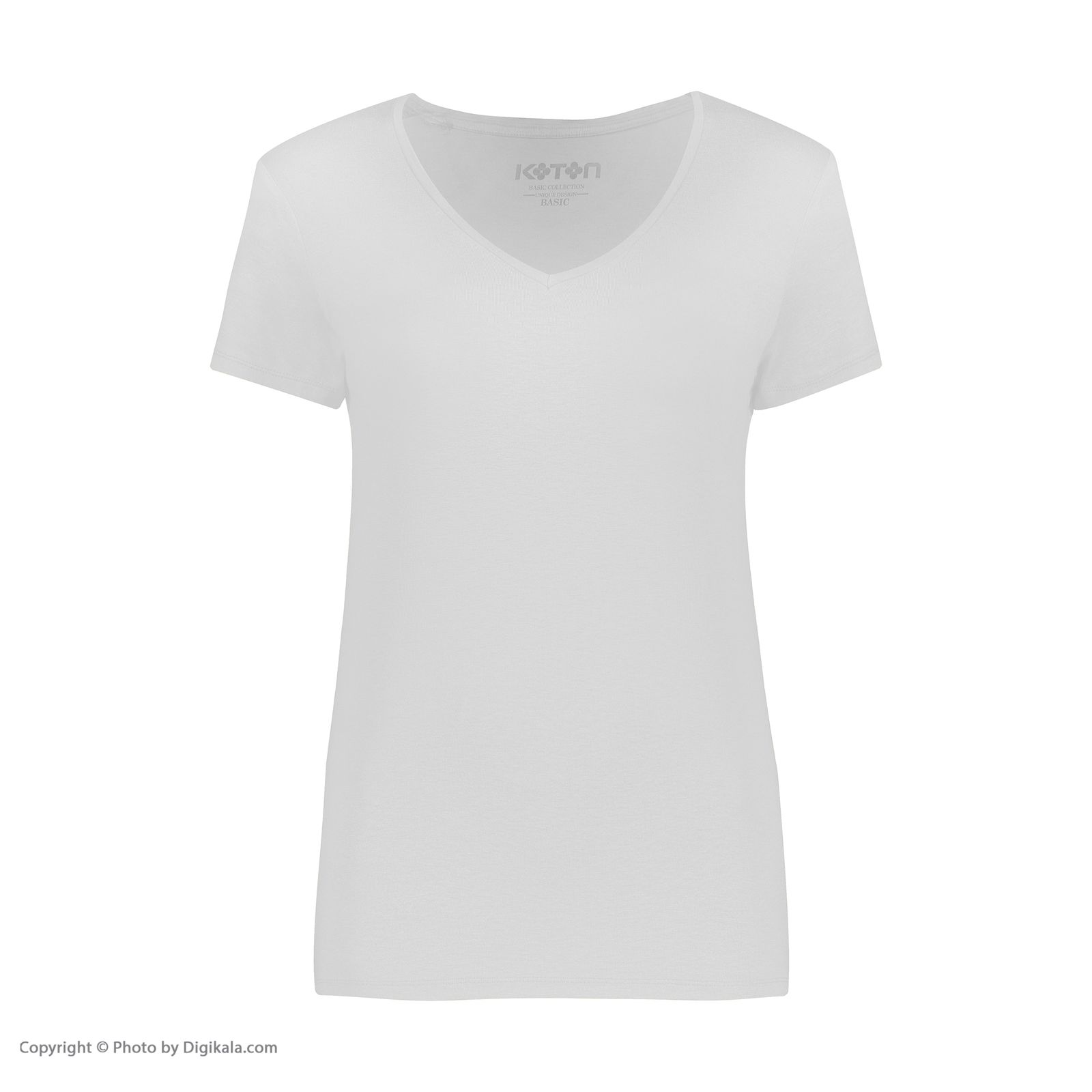 تی شرت زنانه کوتون مدل 0YAK13640OK-White -  - 2