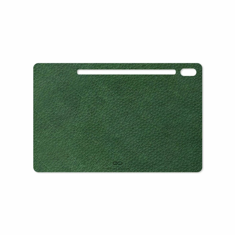 برچسب پوششی ماهوت مدل Green-Leather مناسب برای تبلت سامسونگ Galaxy Tab S6 2019 SM-T865