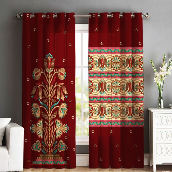 پرده شمسه نگار مدل MM68 سایز 140×300 سانتی متر