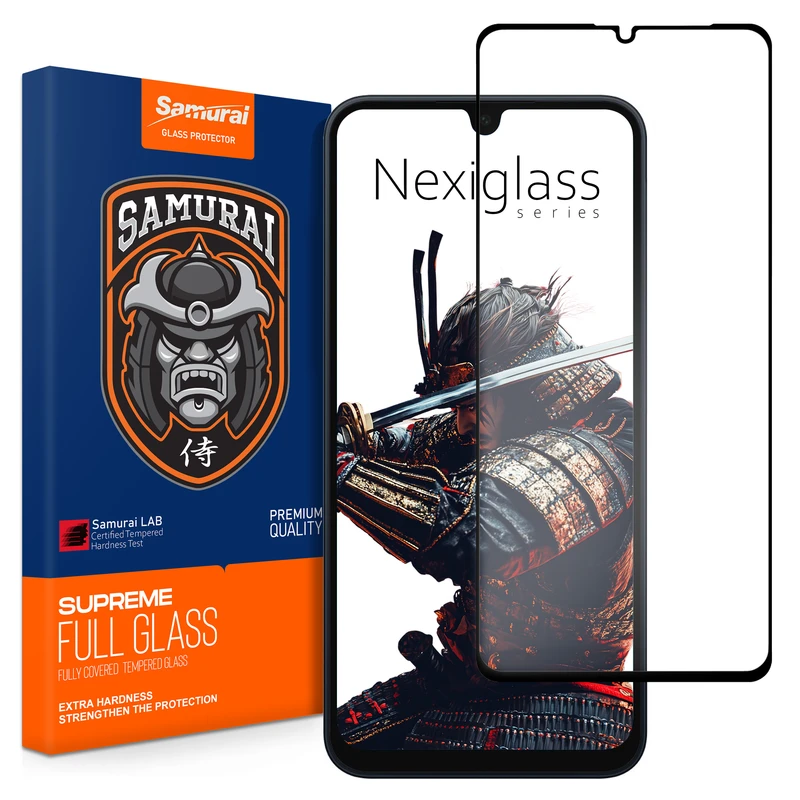 محافظ صفحه نمایش سامورایی مدل Nexiglass مناسب برای گوشی موبایل آنر X5c Plus / X5c