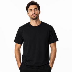تی شرت بیسیک مردانه آستین کوتاه یقه گرد پرستیژ لاین مدل ساده