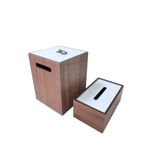 ست سطل و جای دستمال کاغذی مدل mb