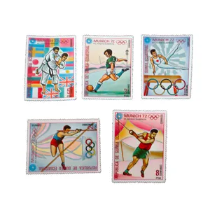 تمبر یادگاری مدل ورزشی کد bc-1676 مجموعه 5 عددی