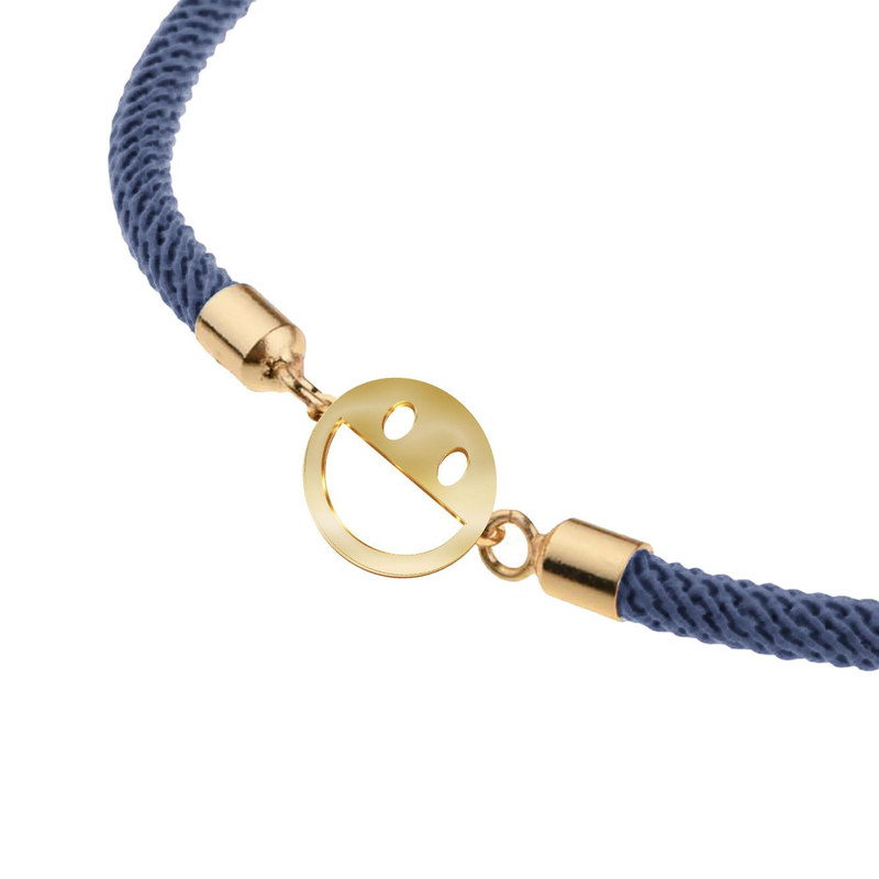 دستبند طلا 18 عیار زنانه مدوپد مدل ایموجی کد D12-10020