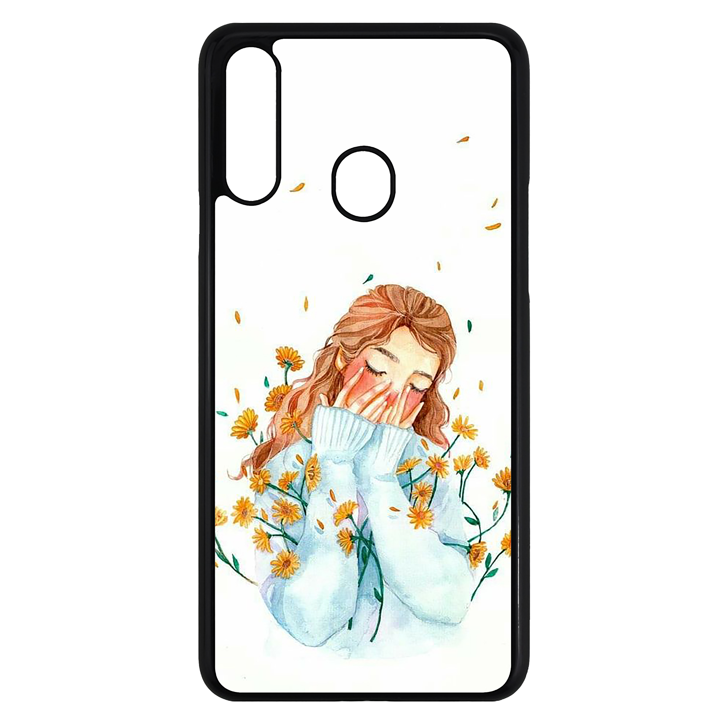 کاور طرح Girl مدل CHL50315 مناسب برای گوشی موبایل سامسونگ Galaxy A20s