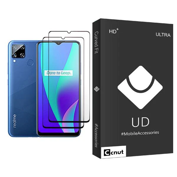 محافظ صفحه نمایش کوکونات مدل UDB Ultra MIX002 مناسب برای گوشی موبایل ریلمی C15 بسته دو عددی