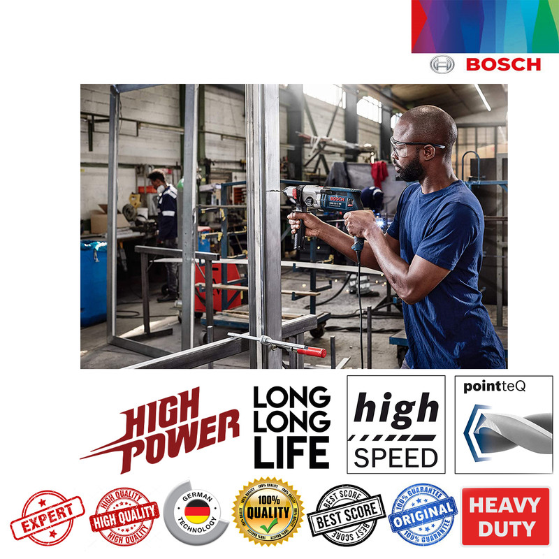 مجموعه 10 عددی مته فلز بوش مدل 6.5mm