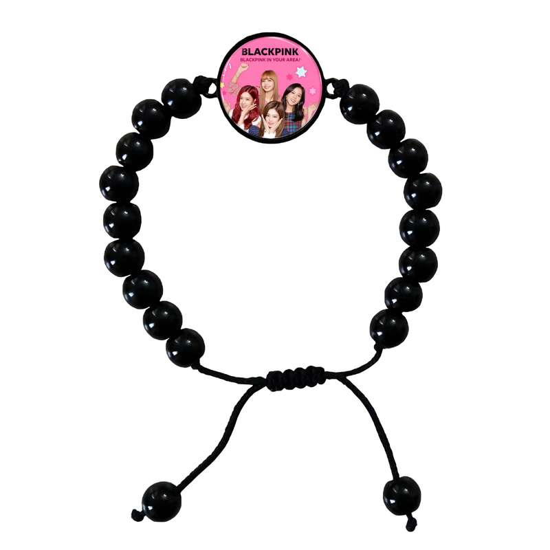 دستبند مدل گروه موسیقی بلک پینک کد 301 دستبند مدل گروه موسیقی بلک پینک کد 301