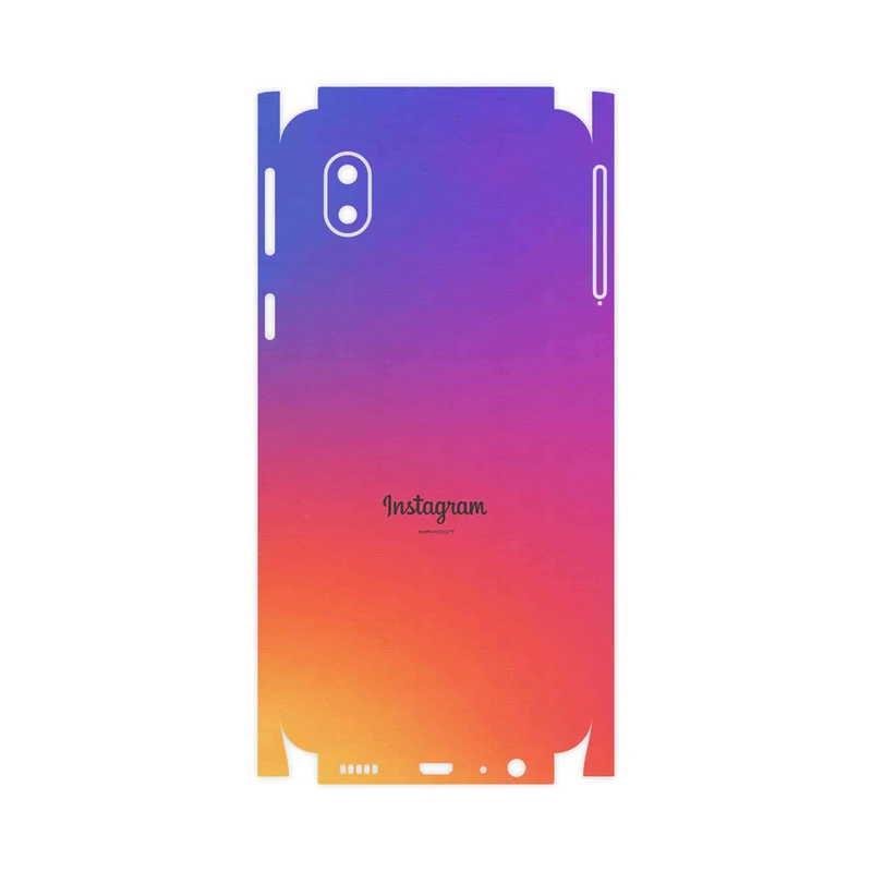 برچسب پوششی ماهوت مدل Instagram-FullSkin مناسب برای گوشی موبایل سامسونگ Galaxy A01 Core