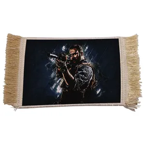 فرش ماشینی دیوارکوب مدل بازی کال آف دیوتی کد 17