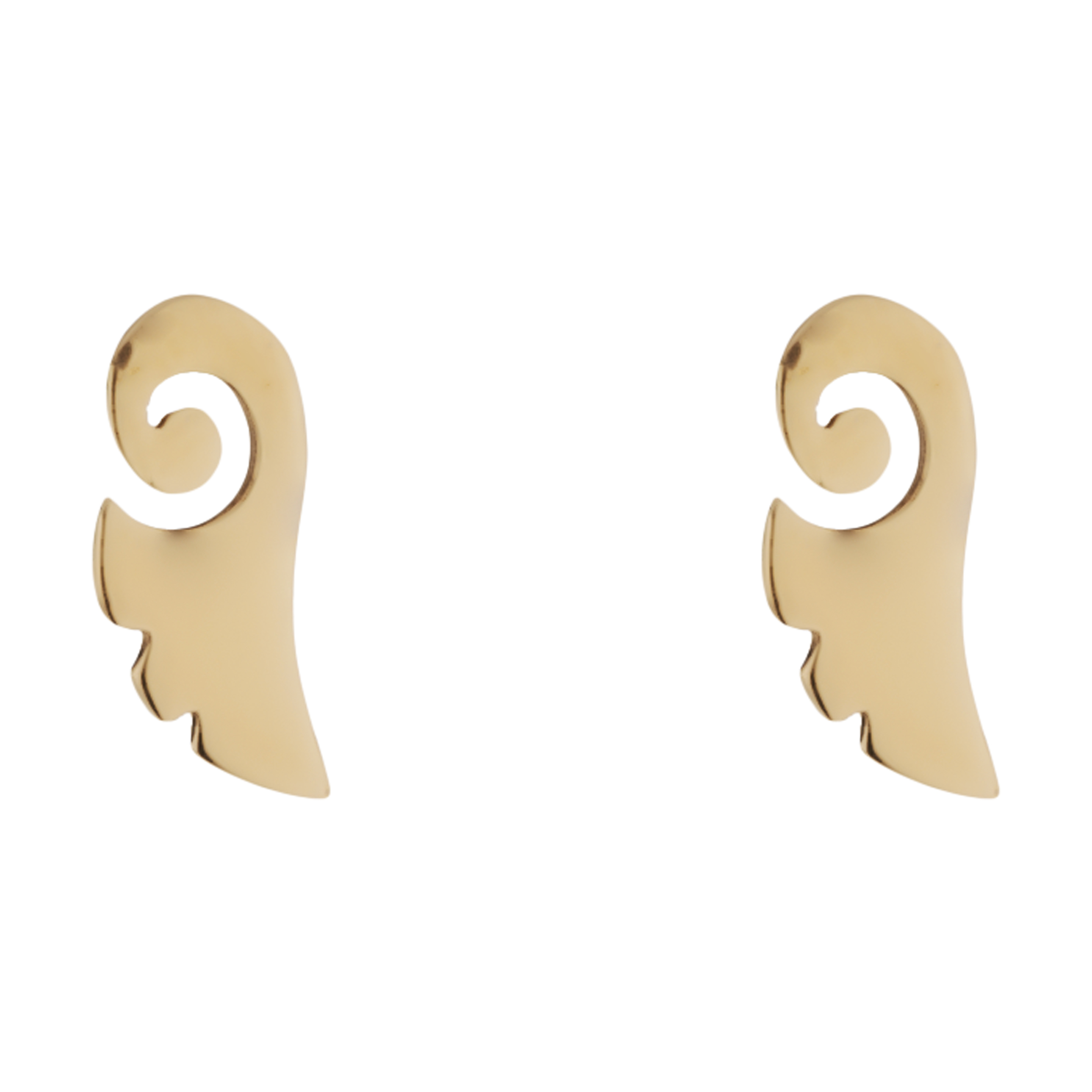 گوشواره طلا 18 عیار زنانه سنجاق مدل X046976