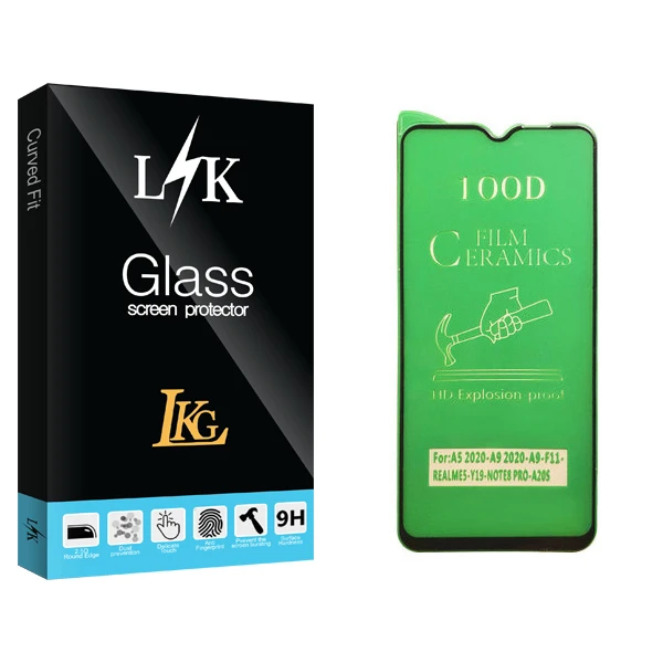 محافظ صفحه نمایش سرامیکی ال کا جی مدل LK Glass مناسب برای گوشی موبایل شیائومی Redmi Note 8 Pro