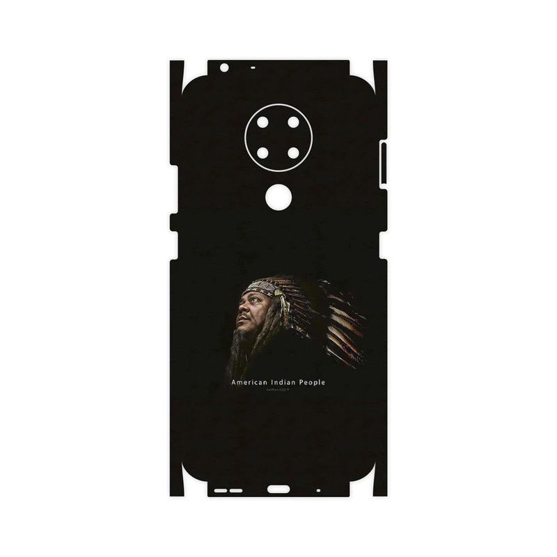 برچسب پوششی ماهوت مدل Portrait of an Indian Man-FullSkin مناسب برای گوشی موبایل نوکیا 3.4