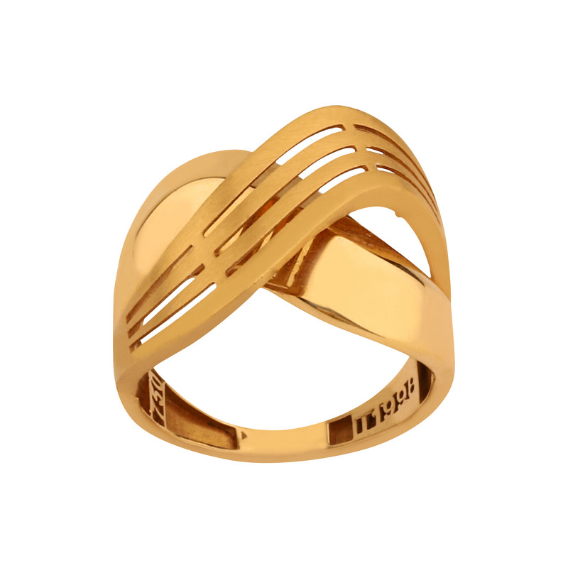 انگشتر طلا 18 عیار زنانه صلاحی گلد مدل 3240 سایز 56