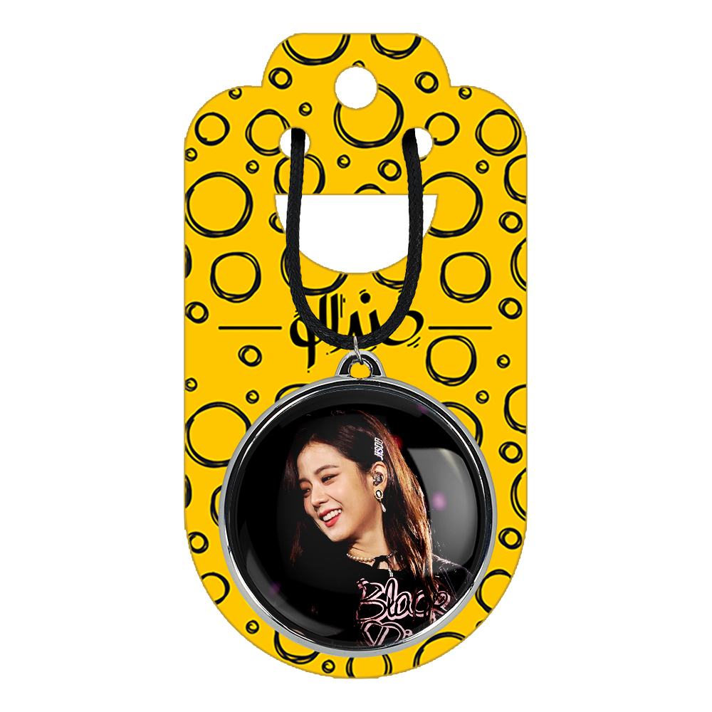 گردنبند خندالو مدل جیسو بلک پینک کد 1418714182