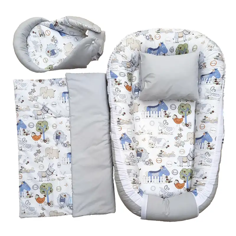 سرویس خواب 4 تکه نوزاد طرح مزرعه