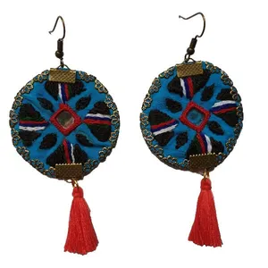 گوشواره سوزن دوزی کد B11