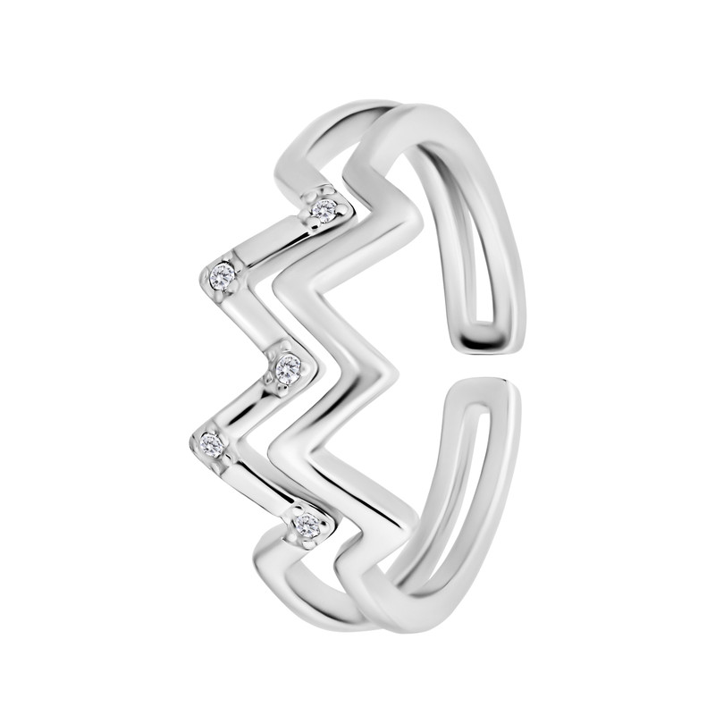 انگشتر نقره زنانه اقلیمه مدل AN151 انگشتر نقره زنانه اقلیمه مدل AN151