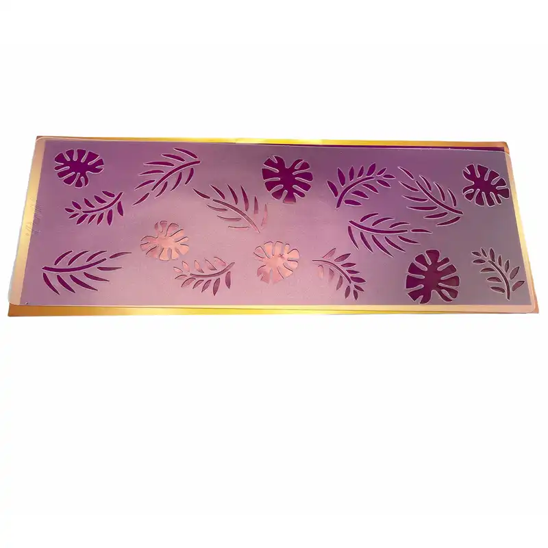 شابلون تزیین کیک پاستیلو مدل استنسیل هاوایی