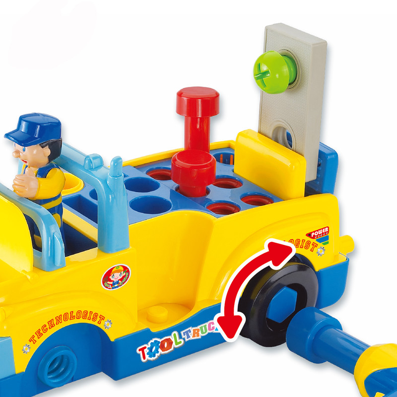 بازی آموزشی هولا مدل Tool Truck 789