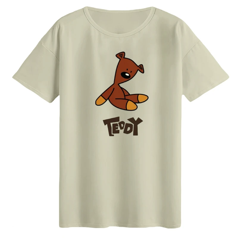 تی‌شرت لانگ آستین کوتاه زنانه مدل تدی مستربین