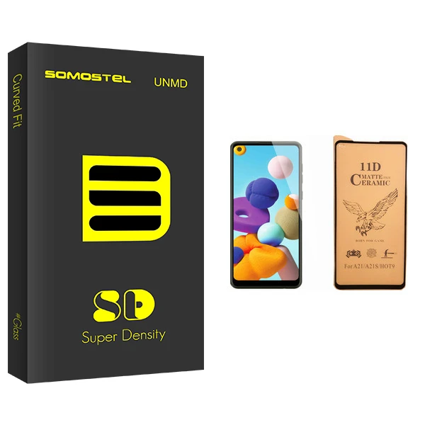 محافظ صفحه نمایش سرامیکی سوماستل مدل SD Glass مناسب برای گوشی موبایل سامسونگ Galaxy A21