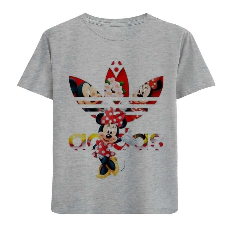 تی شرت آستین کوتاه دخترانه مدل F705 AA