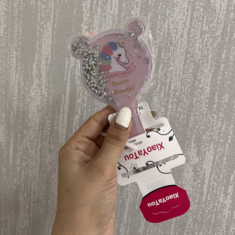 برس کودک مدل آکواریومی طرح یونیکورن رنگین کمانی