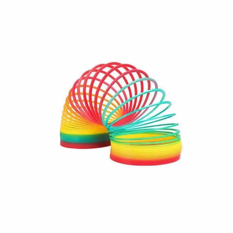 ابزار شوخی مدل فنر طرح رنگین کمان کد 83790