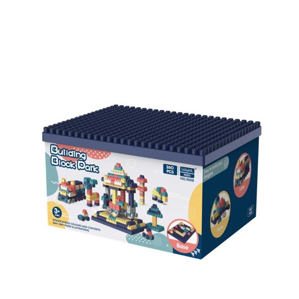 ساختنی مدل building blocks park 260pcs