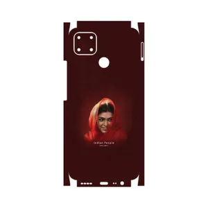 MAHOOT Portrait of an Indian Woman-FullSkin Cover Sticker for Realme C25s